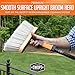 SWOPT Premium Smooth Surface Straight Broom Head — Cleaning Head Interchangeable with All SWOPT Cleaning Products for More Efficient Cleaning and Storage — Picks Up Fine Particles and Pet Hair