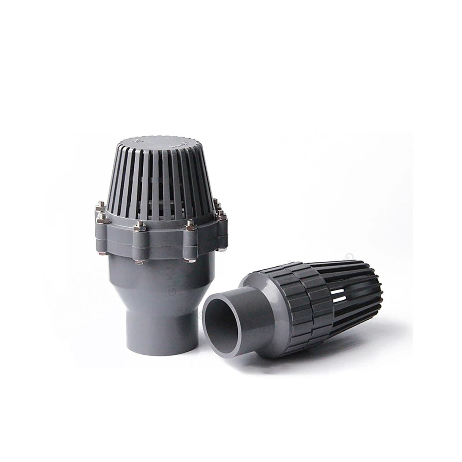 1 szt. ID 75 90 110 160 mm pompa wodna wlot filtra PVC dolny zawór zwrotny armatura akwariowa (wewnętrzna średnica 90 mm, W1hite)