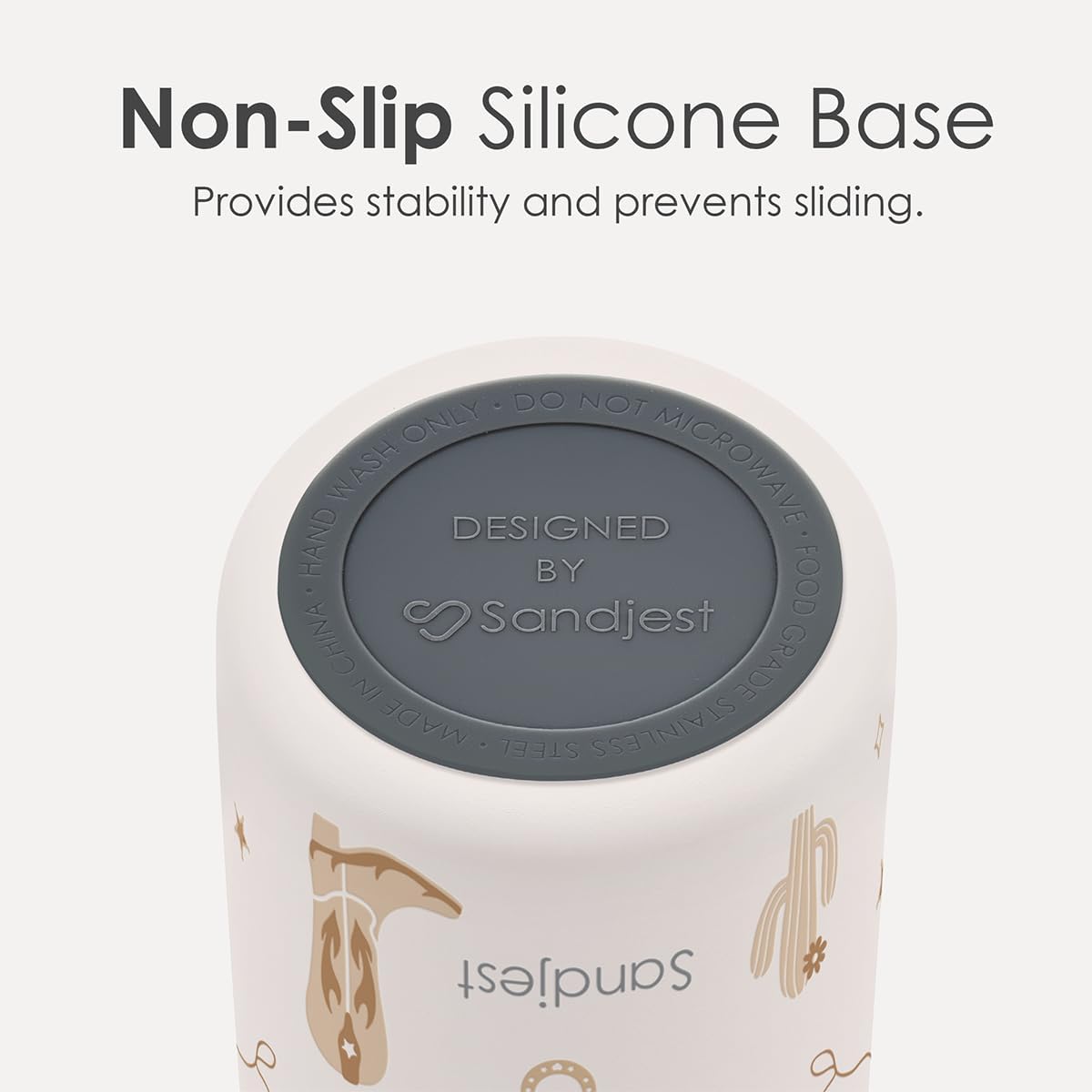 Cowgirl Insulated Stainless Steel Water Bottle with Straw for Sports and Travel, 32oz, Gifts for Women Girls Friends Teens Birthday Christmas - Image 4