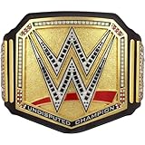 WELL PERFORM Undisputed Championship Title Belt Replica, World Heavyweight Wrestling Championship Title Belt - Adult Size - 5mm - 4.5lbs - 52 Inches Length