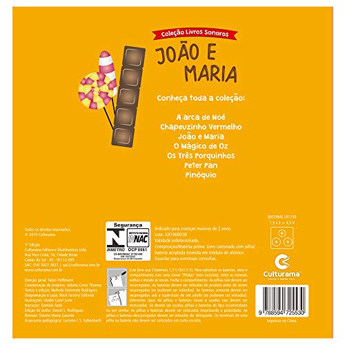 LIVRO SONORO JOÃO E MARIA