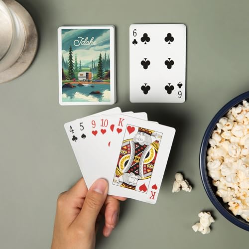 Baraja de cartas Póker Idaho Get Outside, 52 cartas miniatura 2
