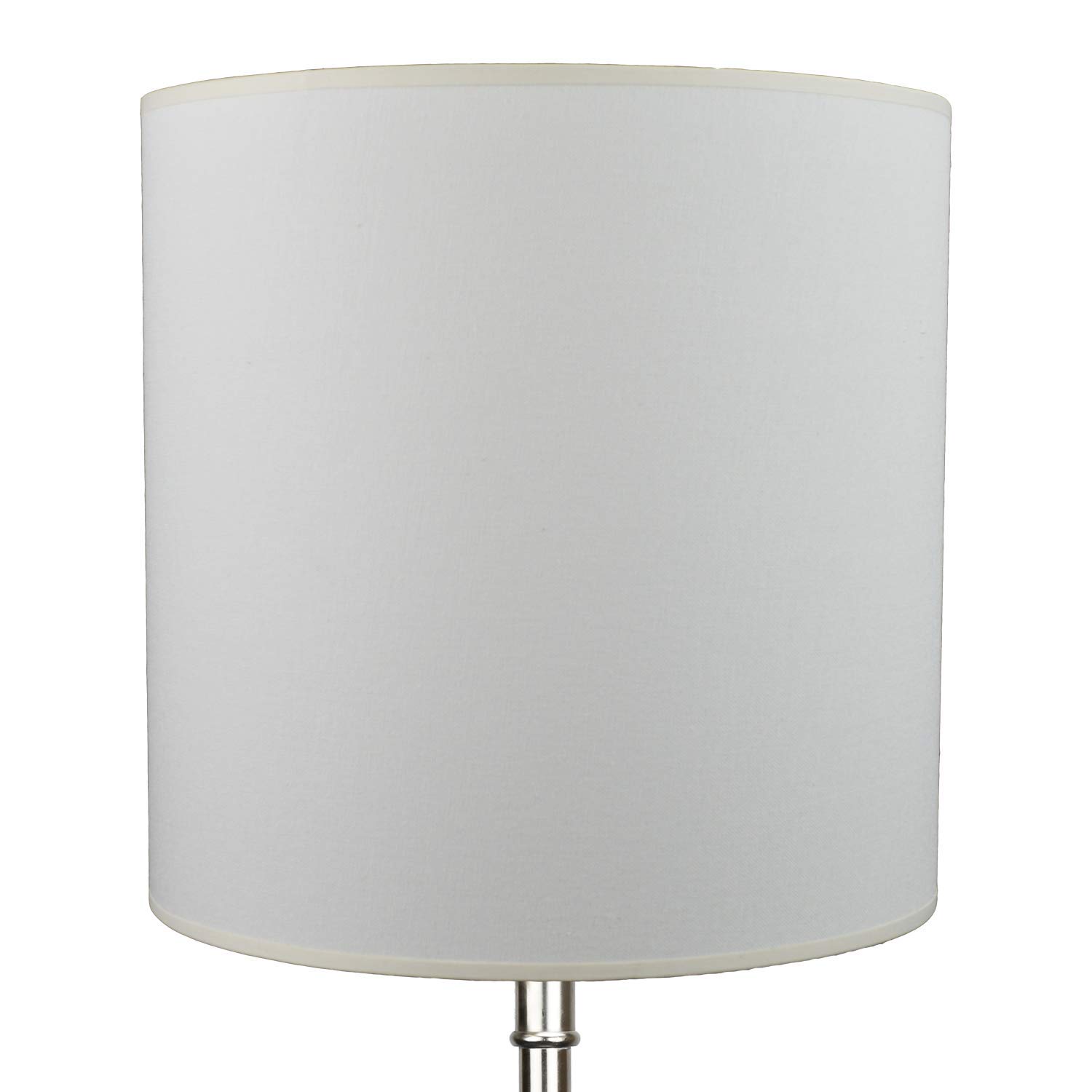 Urbanest Chandelier Mini Lamp Shade 5-inch, Bell, Clip On, Off White