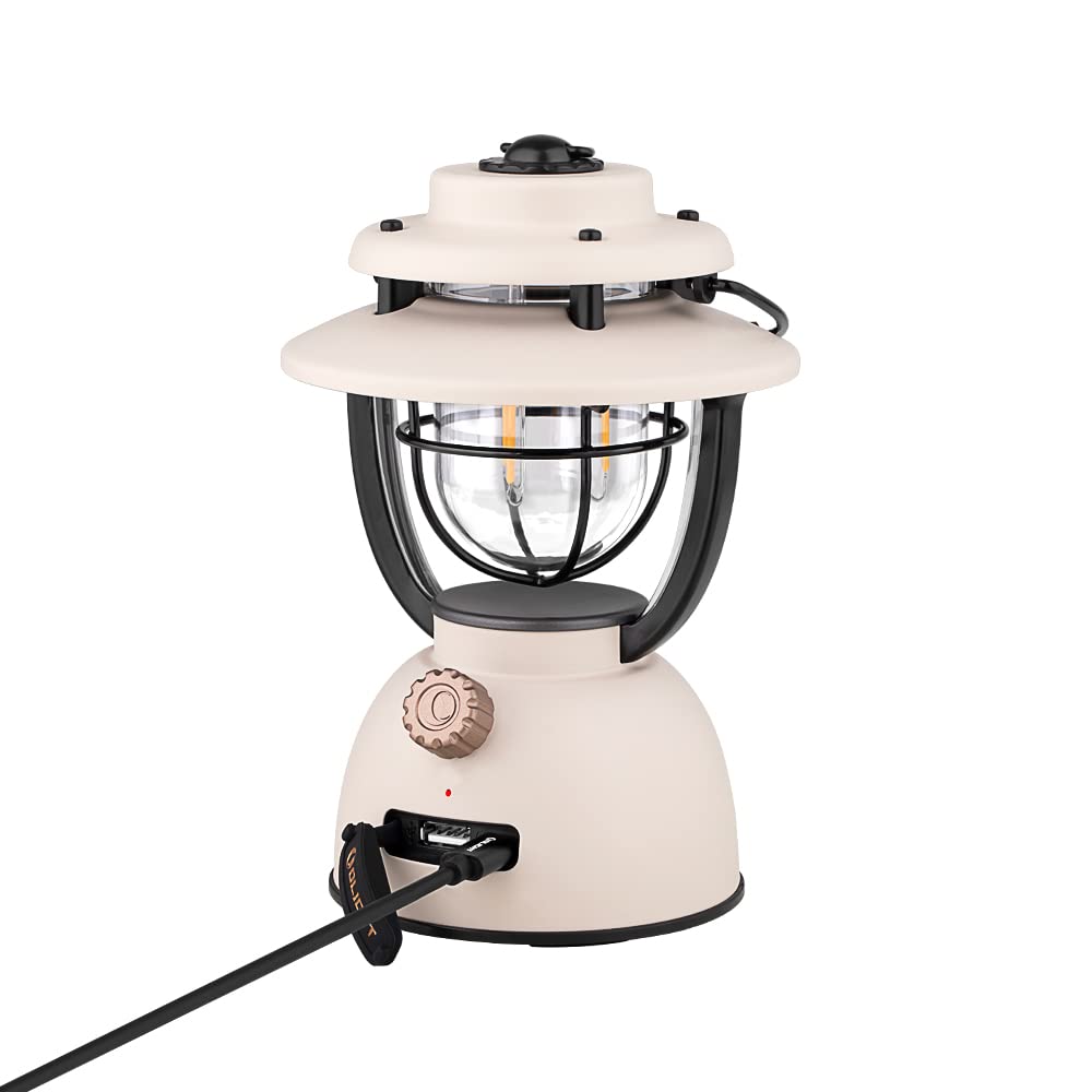 OLIGHT Lámpara camping Olantern Classic 2 Pro, 300 lm, Powerbank emergencia (BEIGE)