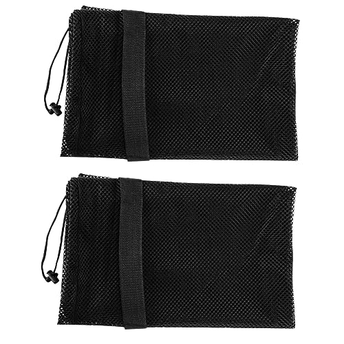 TOYANDONA Bolsa De Deporte De 2 Piezas Bolsa De Fútbol ​​ De Malla Individual Grande con Cordón Ajustable De Baloncesto De Deporte De Malla Red De