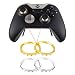 4 Pairs Unique Designed Individualized Custom Chrome Circle Ring Of Thumbsticks For Xbox One Elite Controller