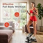 Compact Stepper Machine for Indoor Cardio & Leg Workout | Small Portable Step Exercise Equipment for at-Home Fitness | Quiet & Stable Fitness Stepper | Mini Stair Stepper for Home by ENERGI CORE - Image 2