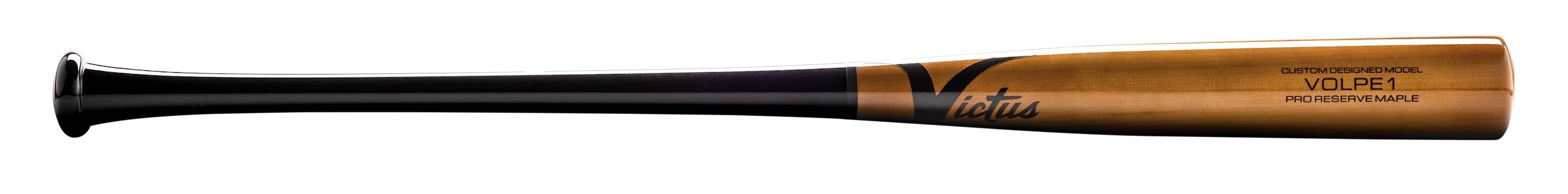 Victus VOLPE1 Gloss Black/Gloss Walnut Adult Maple Wood PRO Reserve, 34"