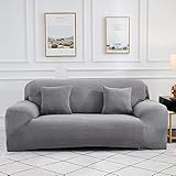 【FÁCIL INSTALACIÓN Y CUIDADO】 Esta funda de sofá es muy fácil de instalar. El elástico flota libremente dentro del borde de la cubierta para permitirle ajustar la plenitud alrededor del perímetro de sus muebles. Lavar a máquina en frío, no usar lejía.