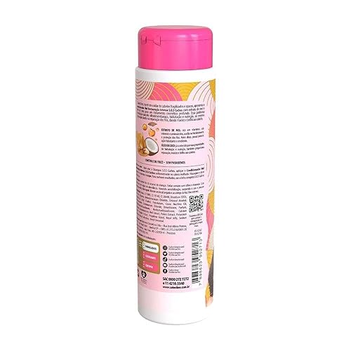 Miniatura 4 de Salon Line - Linha SOS Cachos (Mel e Oleo de Argan) - Condicionador 300 Ml - (SOS rizos (miel y aceite de argán) - Acondicionador 10.14 Fl Oz)