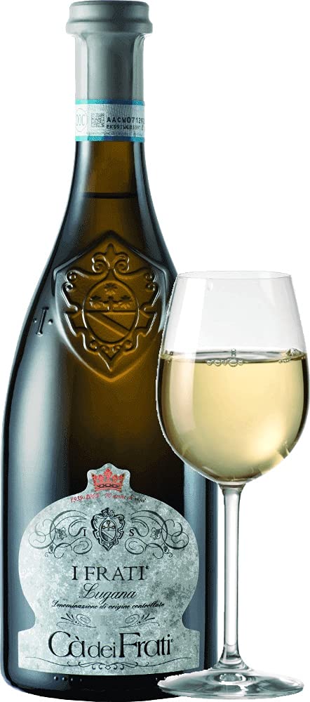 I Frati Lugana DOC Cà dei Frati VINELLO Weinpaket (6 x 0,75l) inkl. VINELLO.weinausgießer