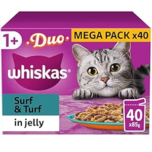 Whiskas Tasty Duo 1+ Surf & Tu...