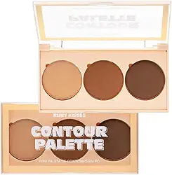 Kiss - Rk Mini Paleta Contorno 3 Cores Mcp02B Dark Med