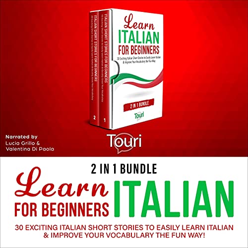 Learn Italian for Beginners - 2 in 1 Bundle by Touri Language Learning episode artwork