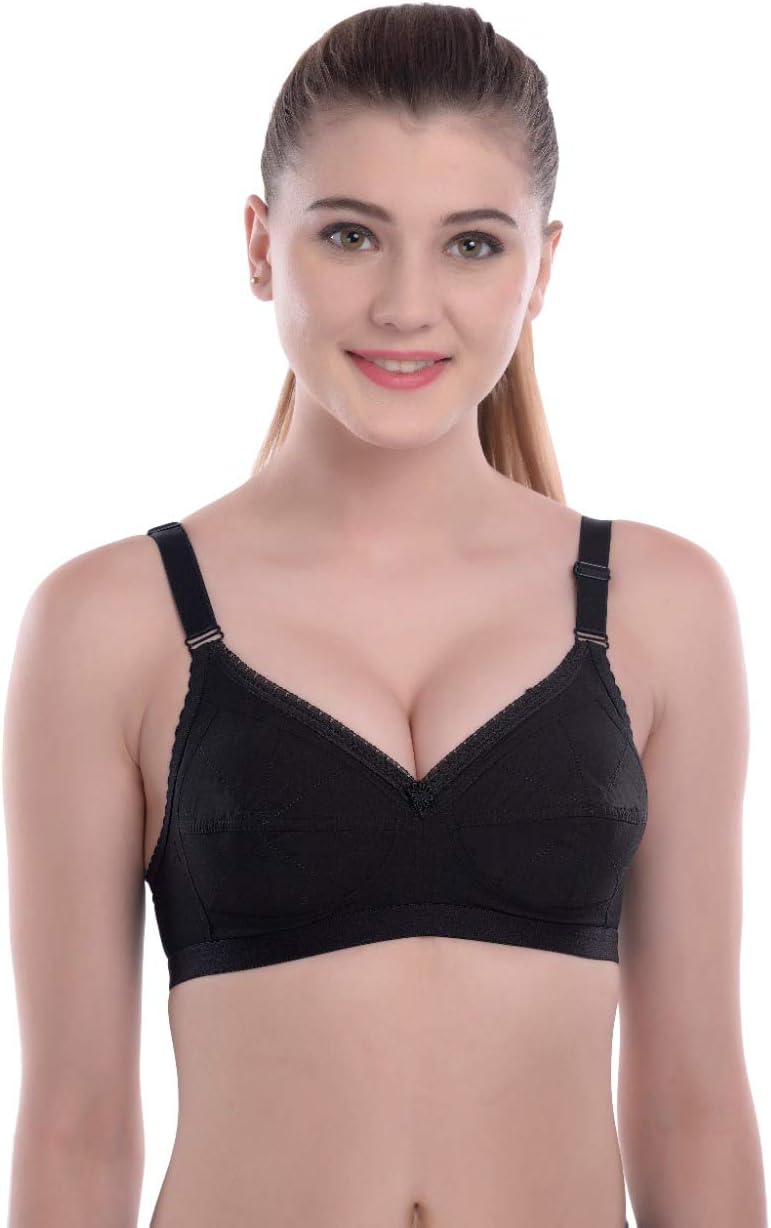 don't ShyPerfecto Women Bra,White-Skin-Black