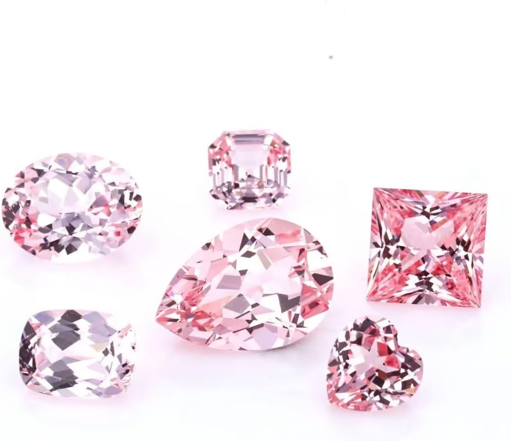 Cherry Blossom Red Gemstone Loose Stone for Making Ring Bracelet Necklace Jewelry