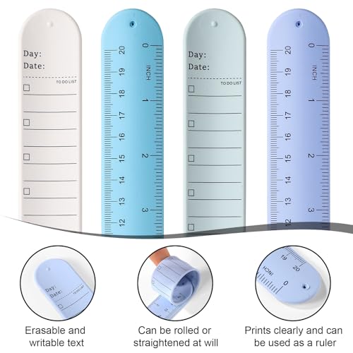 Bracelet bloc note silicone lasuroa effaçable pour remplacer le papier jetable - 4