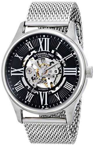 Stuhrling Original Men's 747M.02"Classic Atrium Elite" Automatic Stainless Steel Watch
