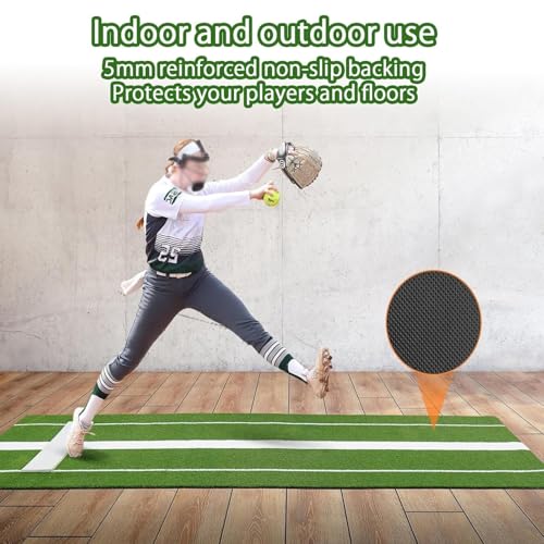 Tapis de lancer de softball : la solution pour entraînement stable
