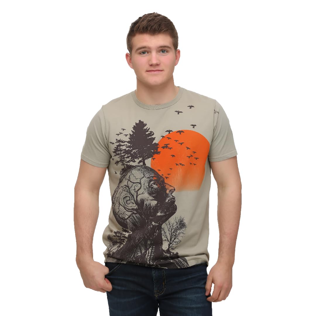 Junk Food The Hangover Human Tree Men's T-Shirt by (Adult Medium)
