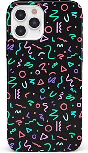 Casely iPhone 12/12 Pro Case | Always Vibing | Glow in The Dark Retro Case