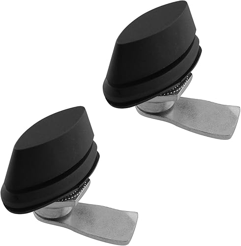 JCBIZ 2 piezas de bloqueo de leva con mango en T con perilla de oscilación operada por el pulgar, cerradura industrial para gabinete