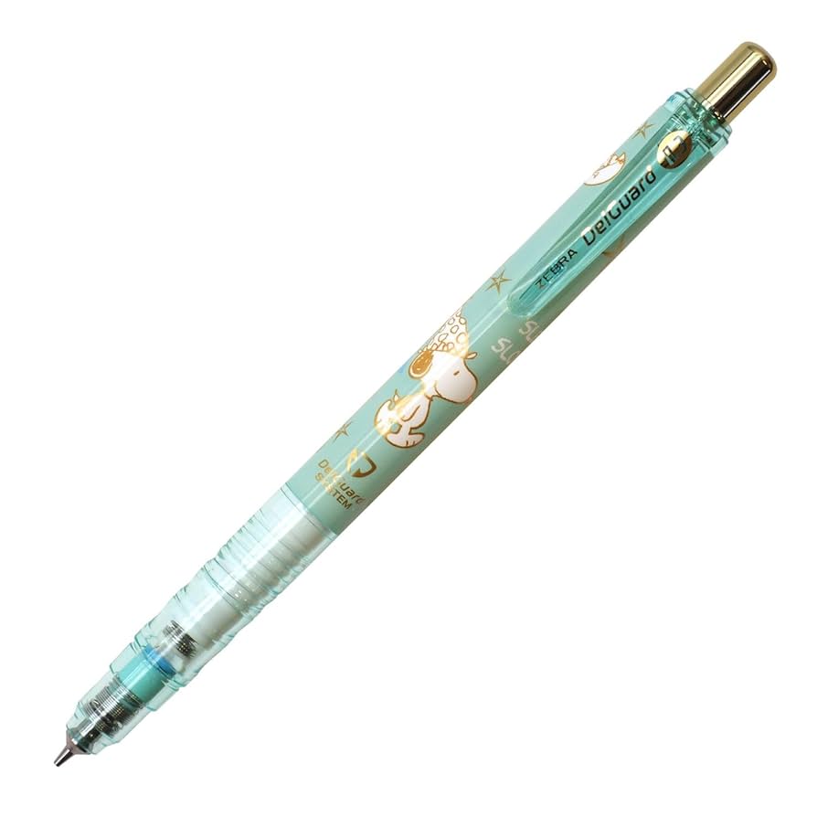 Amazon.co.jp: ゼブラ シャープペン デルガード スヌーピー 0.3