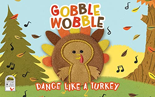 Gobble Wobble Finger Puppet Thanksgiving Board Book Kids Ages 0-4 (Children's Thanksgiving Interactive Finger Puppet Board Book) #TOP1
