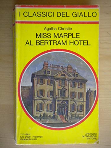 Miss Marple al Bertram Hotel [Italian] B00P6WISAQ Book Cover