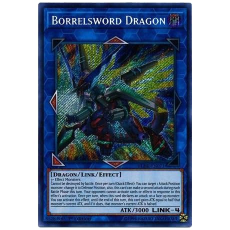 Yu-Gi-Oh! - Borrelsword Dragon - BLHR-EN071 - Secret Rare - 1st Edition...