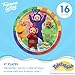 Treasures Gifted Officially Licensed Teletubbies Birthday Party Decorations - Serves 16 Guests - Dinnerware Starter Set Teletubbies Party Supplies - Plates and Napkins Set