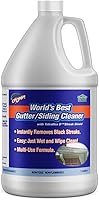 CHOMP! Best Gutter Cleaner for Gutters, Siding & Trim - Removes Black Streaks, Dirt & Oxidation Stains - 1 Gallon Ready-to-Use