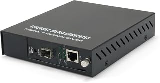 LevelOne Managebarer Fast-Ethernet RJ45 zu SFP 100 Mbit Mediakonverter