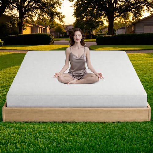 Grounding Sheets for Bed Sleeping, 90% Tencel and 10% Pure Silver Fiber Grounded Sheet Connect to The Earth Energy with 15 Feet Cord and Test Pen for Better Sleep Relieve Stress (White, Super King)