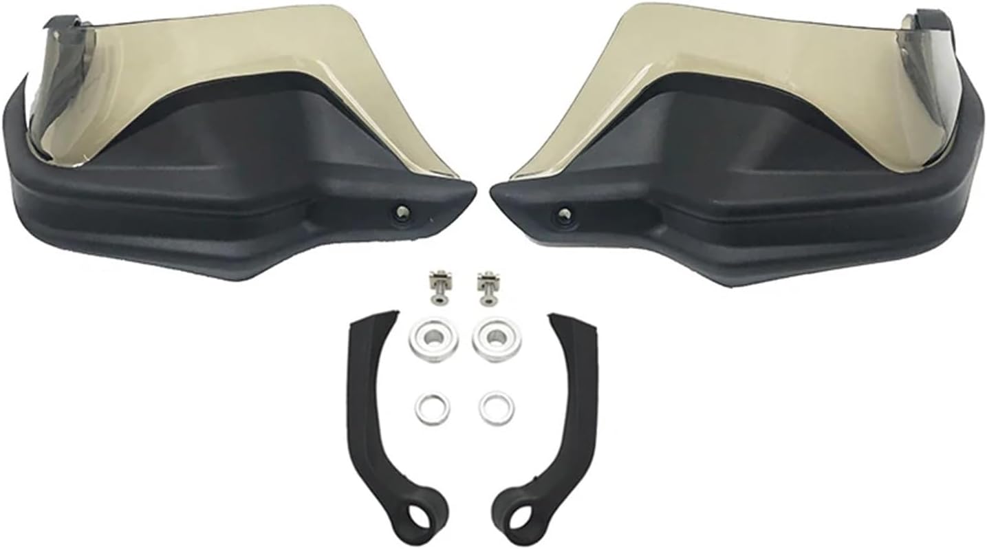 jiningxinxin Fit for R1200GS R1250GS LC F750GS F850GS F800GS ADV F900R F900XR S1000XR Handguard Shield Hand Guard Protector Windshield(Black Green Set)