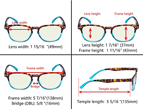 Image of Eyekepper Vintage Design Reading Glasses - Stylish Reader Eyeglasses for Women Reading