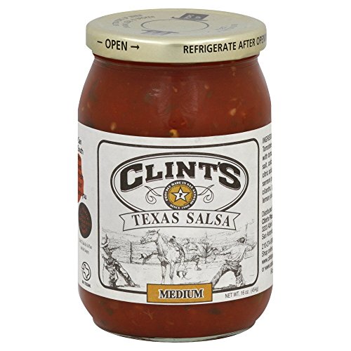 Clints Texas Medium Salsa 16.0 Oz (Pack Of 3) #TOP1
