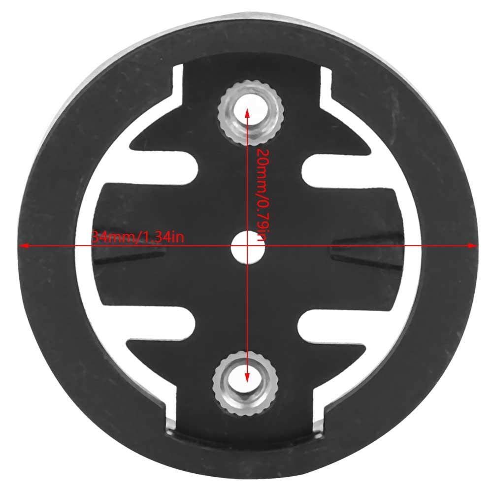 VGEBY Supporto per Computer da Bicicletta, Mount Accessorio Sostitutivo Base Convertitore per Prolunga Computer per Bici da Bici