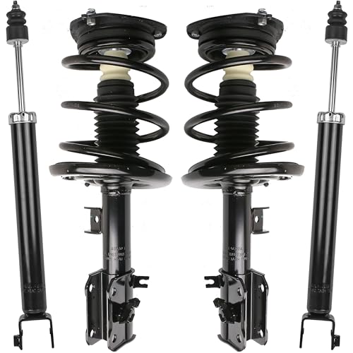 EVERESTWAY Front and Rear Complete Struts Assembly Shock Absorbers Compatible