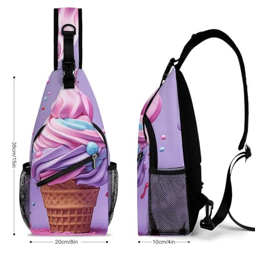 Bolso cruzado deportivo para viaje y senderismo miniatura 2