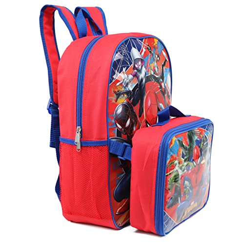 Ruz Spiderman Boys 16 Inch Backpack With Removable Matching Lunch Box Set (Heroes and Villains) by Ruz - Image 3
