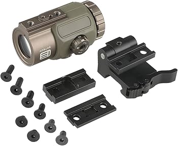 Amazon.co.jp: HOLY WARRIOR ET G43 タイプ マグニファイア 3倍率 FDE