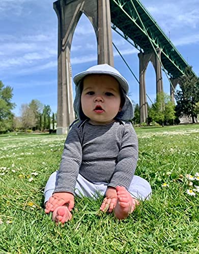 FURTALK Baby Sun Hat UPF 50+ UV Ray Sun Protection Cotton Toddler Hats for Boys Girls