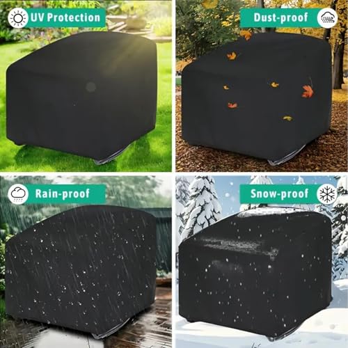 Funda para silla mecedora de exterior impermeable y resistente al viento 6