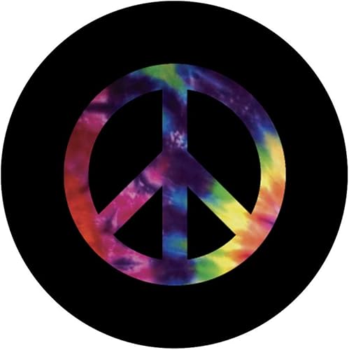 Miniatura 3 de Letrero retro de la paz de los años 70  PopSockets Grip y soporte para teléfonos y tabletas