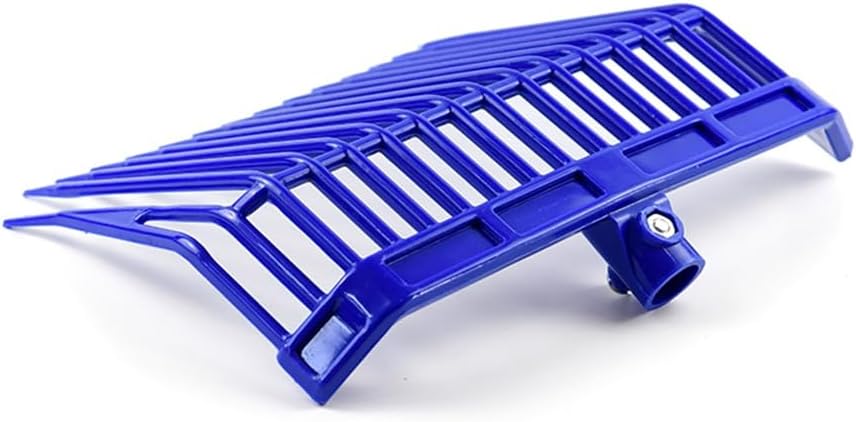 Manure Fork Replacement, Pitchfork, Horse Manure Rake, for Picking Up Manure, Stable Waste Removal, Easy Install Blue 2pcs