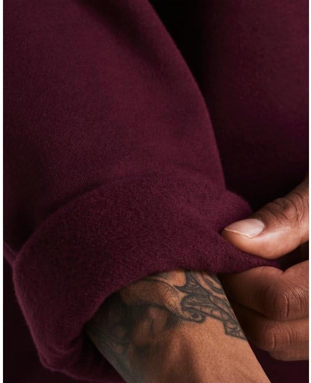 Under Armour Men's Rival Fleece Crew, (609) Maroon / / White, Small Tall - Image 5