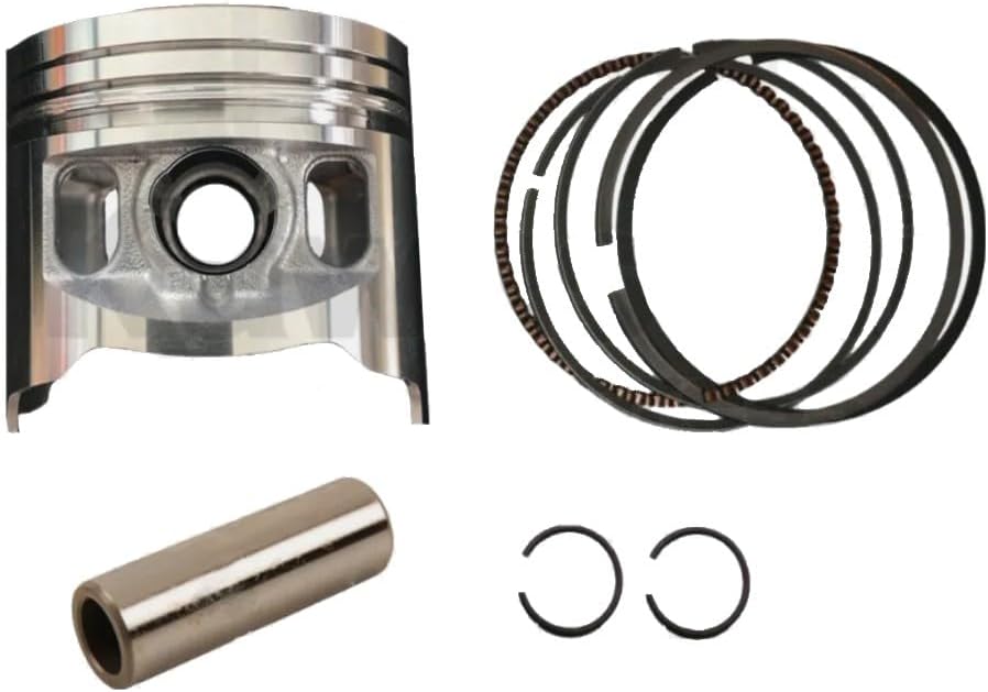 OEM Complete Piston Rebuild Kit, Piston Head, Piston Rings, Wrist Pin & Circlips For Kawasaki KLX110 (2002-2009)