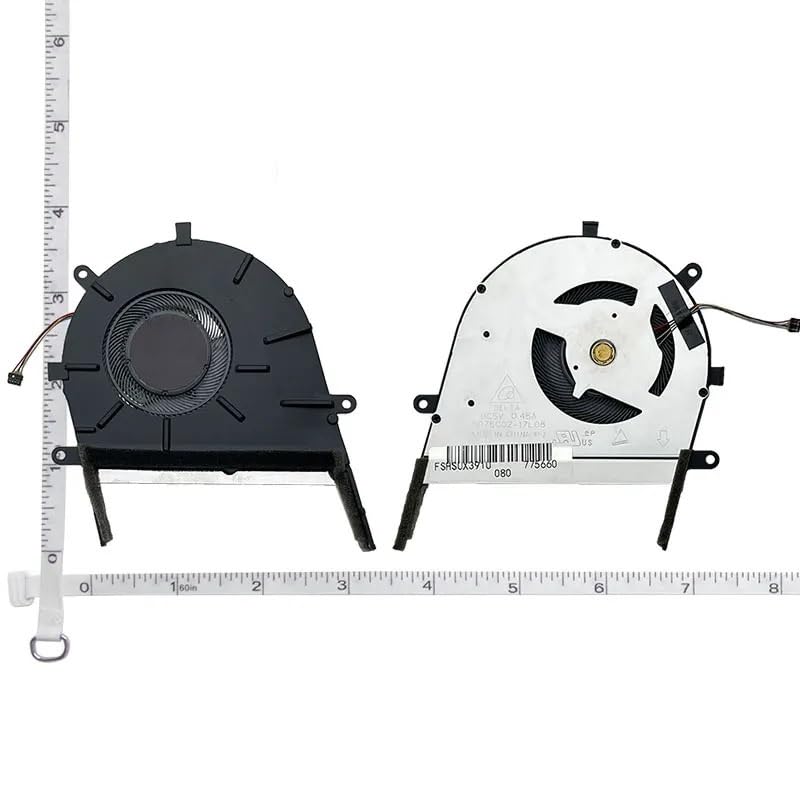 ZenBook S13 UX391U UX391UA UX3000F ND75C02-17L08用ノートパソコンCPU GPU冷却フ