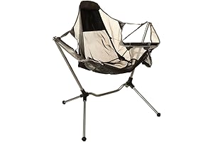 NEMO STARGAZE RECLINING LUXURY CAMPING CHAIR ONE SIZE GRAPHITE SMOKE